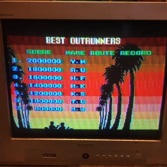 Out Run Sega Master System - Picture 2 of 10